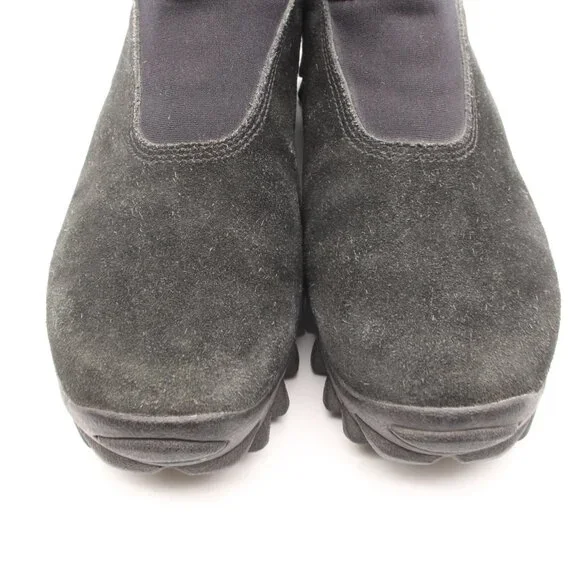 Salomon Contagrip CX Thinsulate slip on Black Suede Women's Size 8 Trail Shoes - Picture 11 of 11